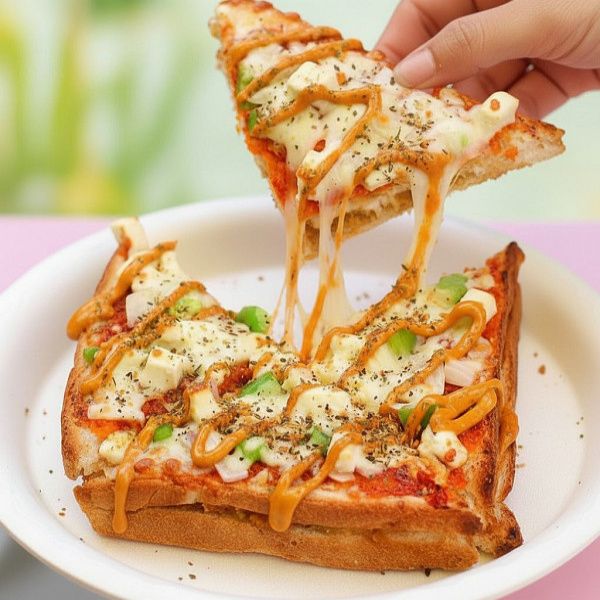 Tandoori Pizza Sandwich