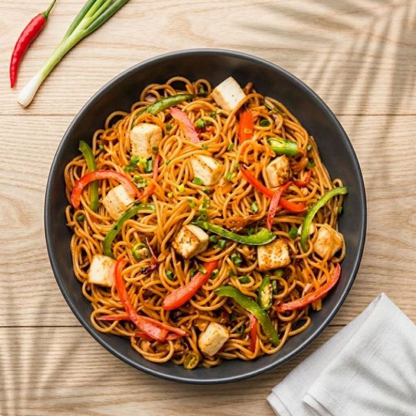 Paneer Schezwan Noodles