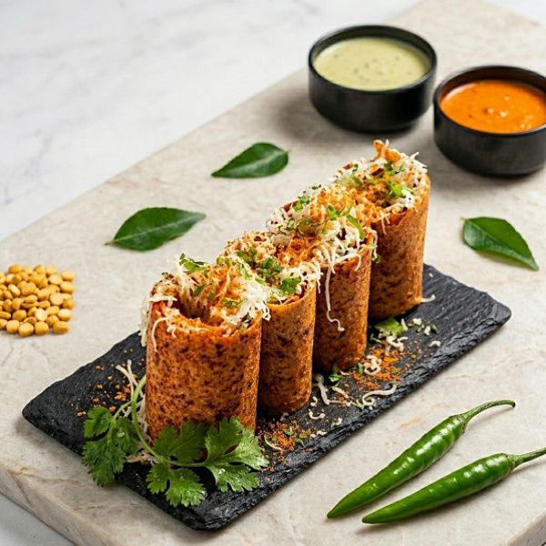 Peri Peri Cheese Dosa