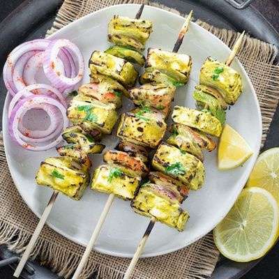 Paneer Pudina Tikka