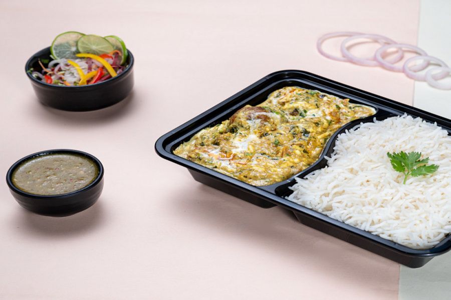 Veg Kofta Rice Box