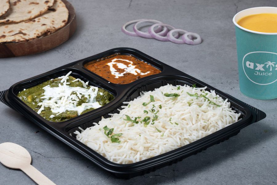Palak Paneer Meal