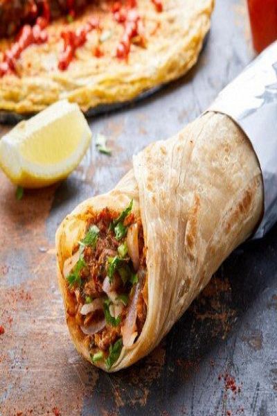 Schezwan Aloo Frankie