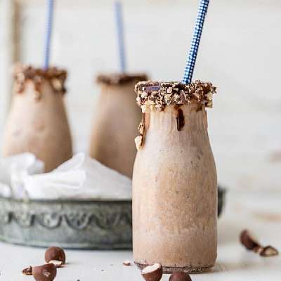 Chocolate Hazelnut Milk Shake