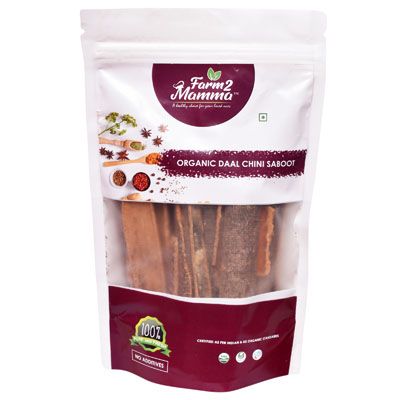 Organic Cinnamon Bark /Daal Chini Whole 100 gm