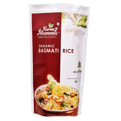 Organic Basmati Rice White 5Kg