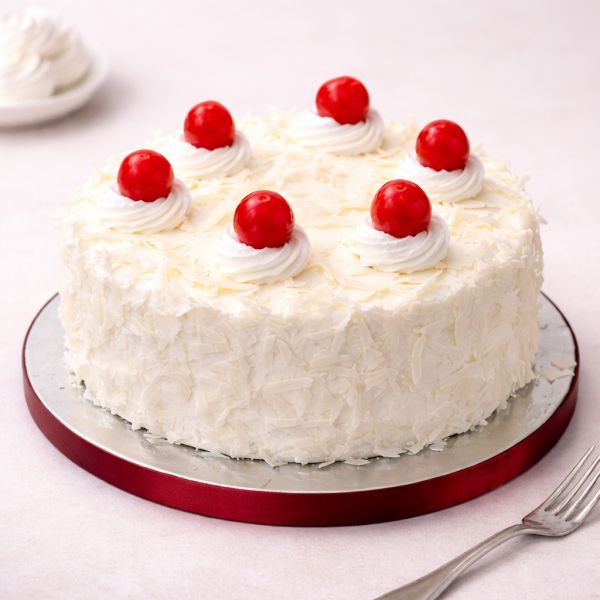White Forest Cake