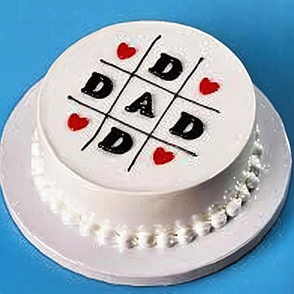 #1 Dad Bento Cake