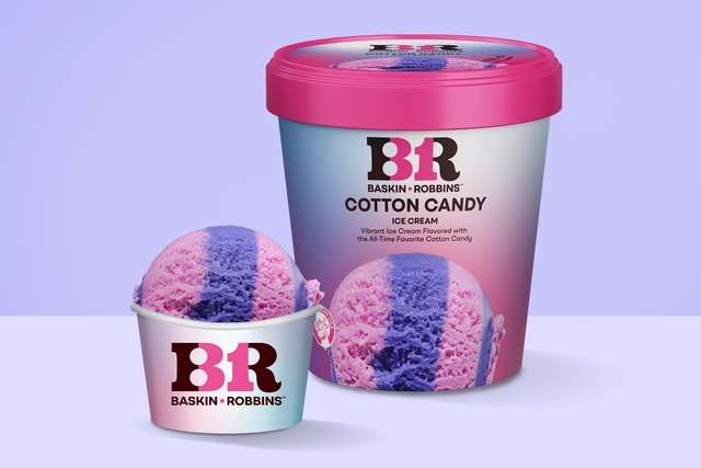 Cotton Candy Ice Cream (Small Scoop)