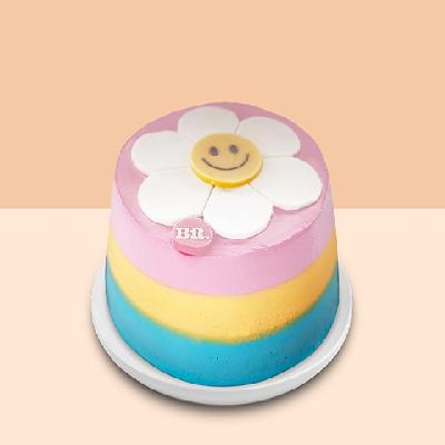 Sunflower Ice Cream Cake(1000 gms)