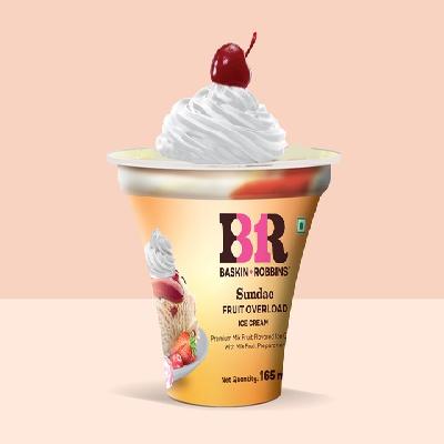 Fruit overload Sundae cup