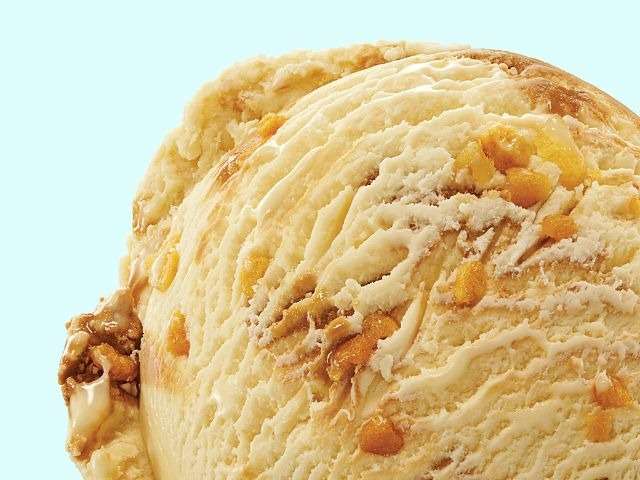 Crunchy Honeycomb Ice Cream.(Small Scoop)