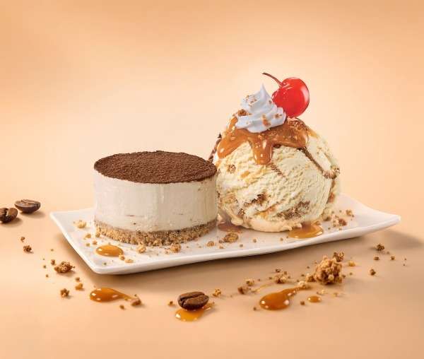 Tiramisu Cheese Cake Sundae