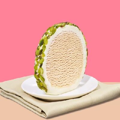 Iranian Pista Kulfi Roll Slice (80g)