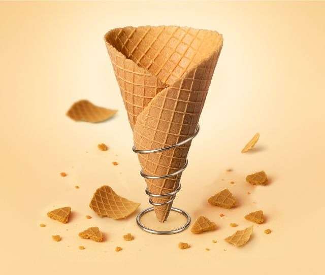 Waffle Cone - Vanilla