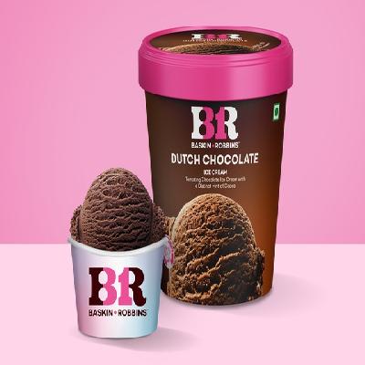 Dutch Chocolate Ice cream (Factory sealed 700 ml)
