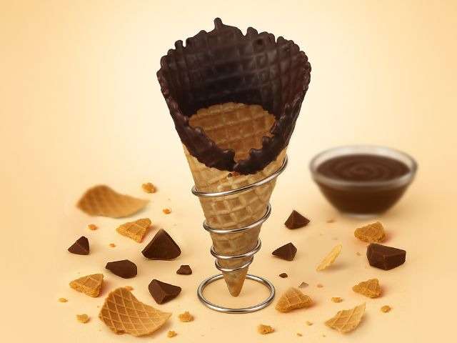 Waffle cone - Chocolate
