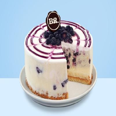 Blueberry Ice Cream Cheesecake (500g)