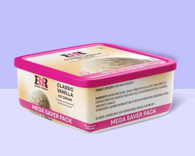 Vanilla Ice cream (Family Prepack)