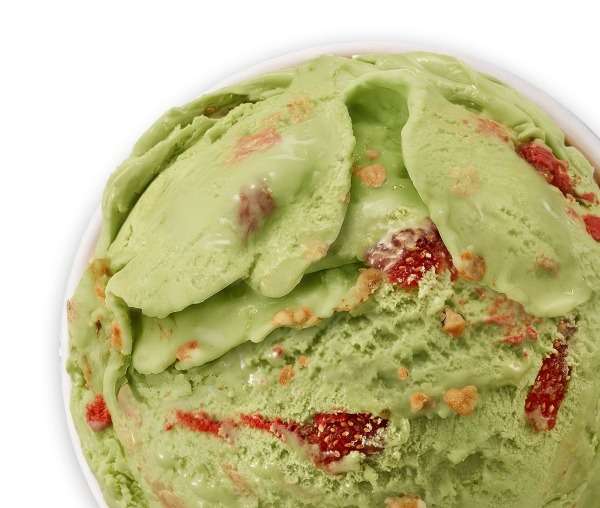 Strawberry Matcha Gelato