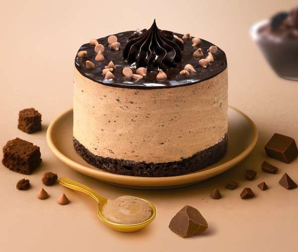 Chocolate Truffle Mousse Cake