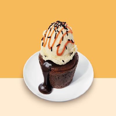 Choco Lava Cake Sundae (Vanilla)