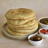 Whole Wheat Kulcha Plain (6 pieces)