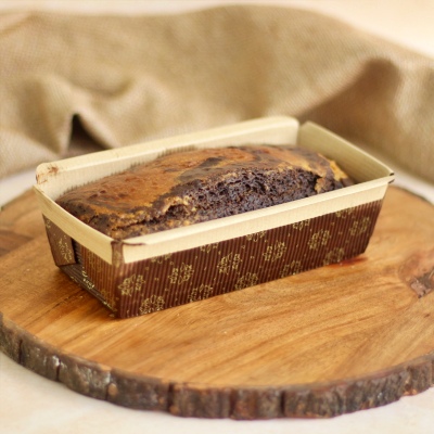 Eggless Whole Wheat Marble Cake 250gm