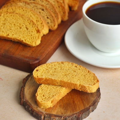 Whole wheat elaichi Rusk (150 gm)
