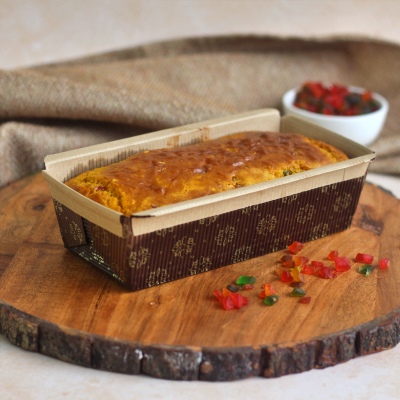 Eggless Whole Wheat Fruit Cake 250gm