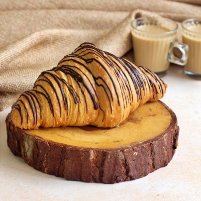 Tiramisu Twist Croissant (Premium Cheese filling) (1 Piece)