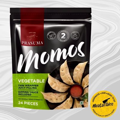 Veg Momos - 24 Pcs 
