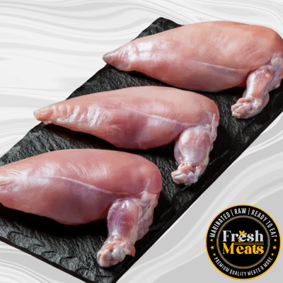 Premium Chicken Breast With Bone (Uncut)