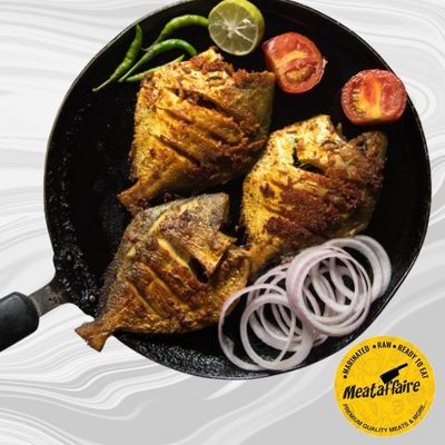 Marinated Pomfret (Butter Garlic) - 350g