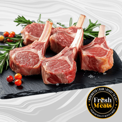 Premium Mutton Chops (Curry Cut) - 500g