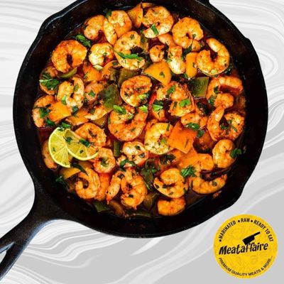 Marinated Peri Peri Prawns - 250g Approx