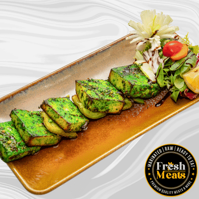 Marinated Paneer Haryali Tikka - 400g