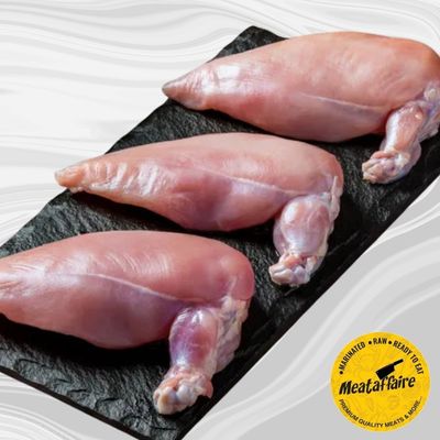 Premium Chicken Breast With Bone (Uncut)