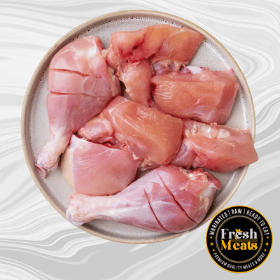 Premium Chicken Full Leg (Cut Into 3) - 500g