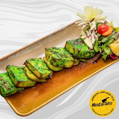 Marinated Paneer Haryali Tikka - 400g