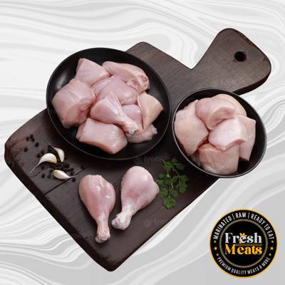 Premium Chicken Curry Cut (500g / 7 To 9 Pcs)