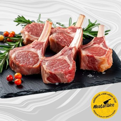 Premium Mutton Chops (Curry Cut) - 500g