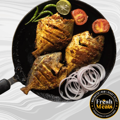 Marinated Pomfret (Butter Garlic) - 350g