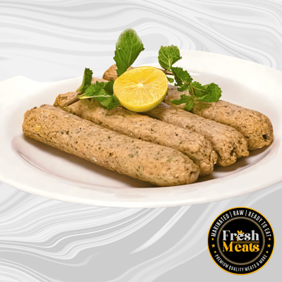 Lime N Mint Chicken Seekh (500g)
