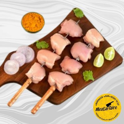 Premium Chicken Thighs (Tikka Cut) - 500g