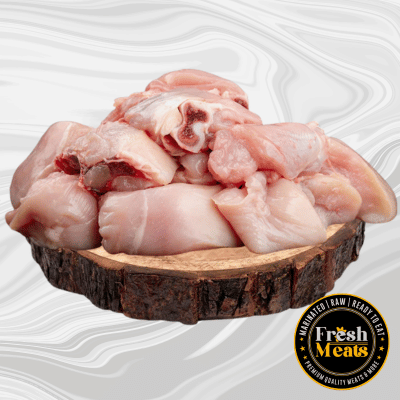 Premium Chicken Breast With Bone (Curry Cut)