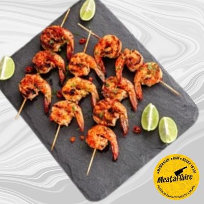 Marinated Lehsuni Prawns - 250g Approx