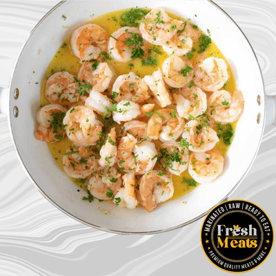 Marinated Butter Garlic Prawns - 250g Approx