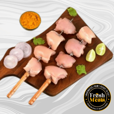 Premium Chicken Thighs (Tikka Cut) - 500g