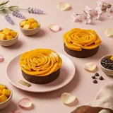 Mango Chocolate Tart